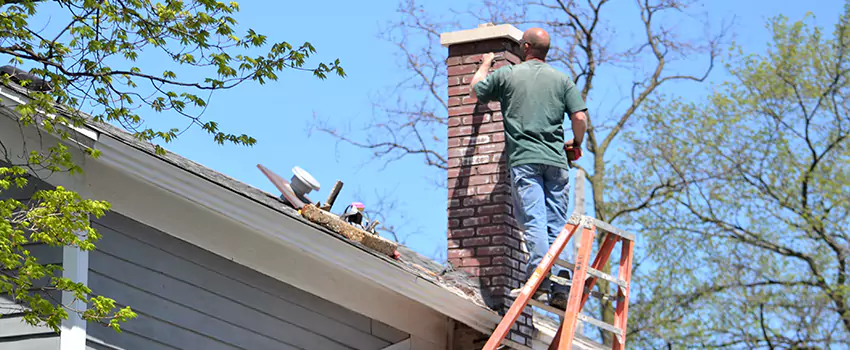 Vinyl and PVC Chimney Flashing Installation in North Salt Lake, UT